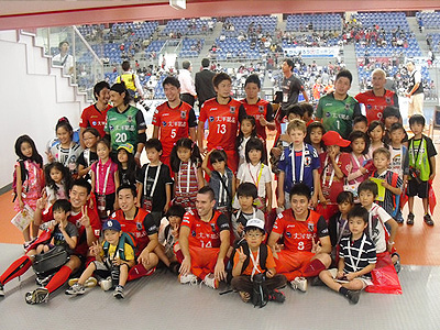 Meeting with players
